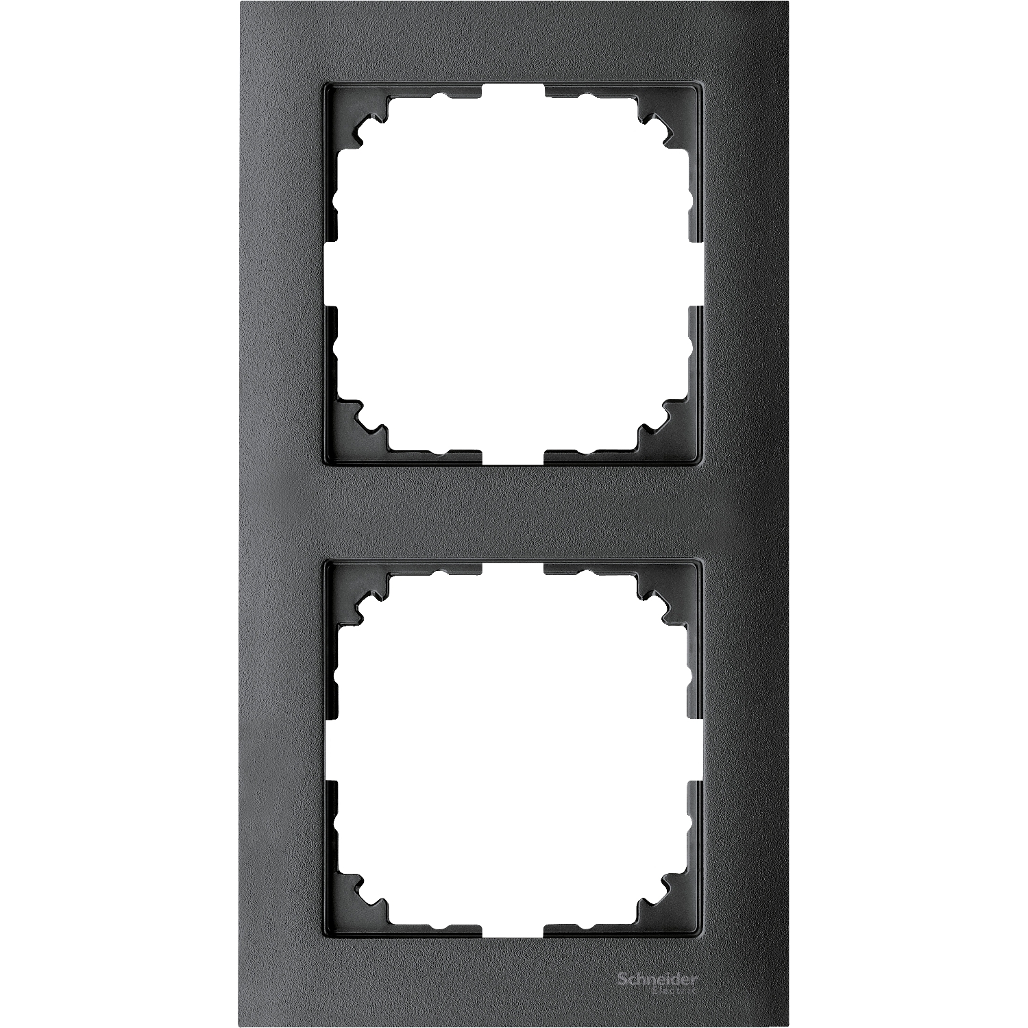 Декоративна рамка 2x цвят Антрацит System M-Pure - SCHNEIDER ELECTRIC Merten System M MTN4020-3614