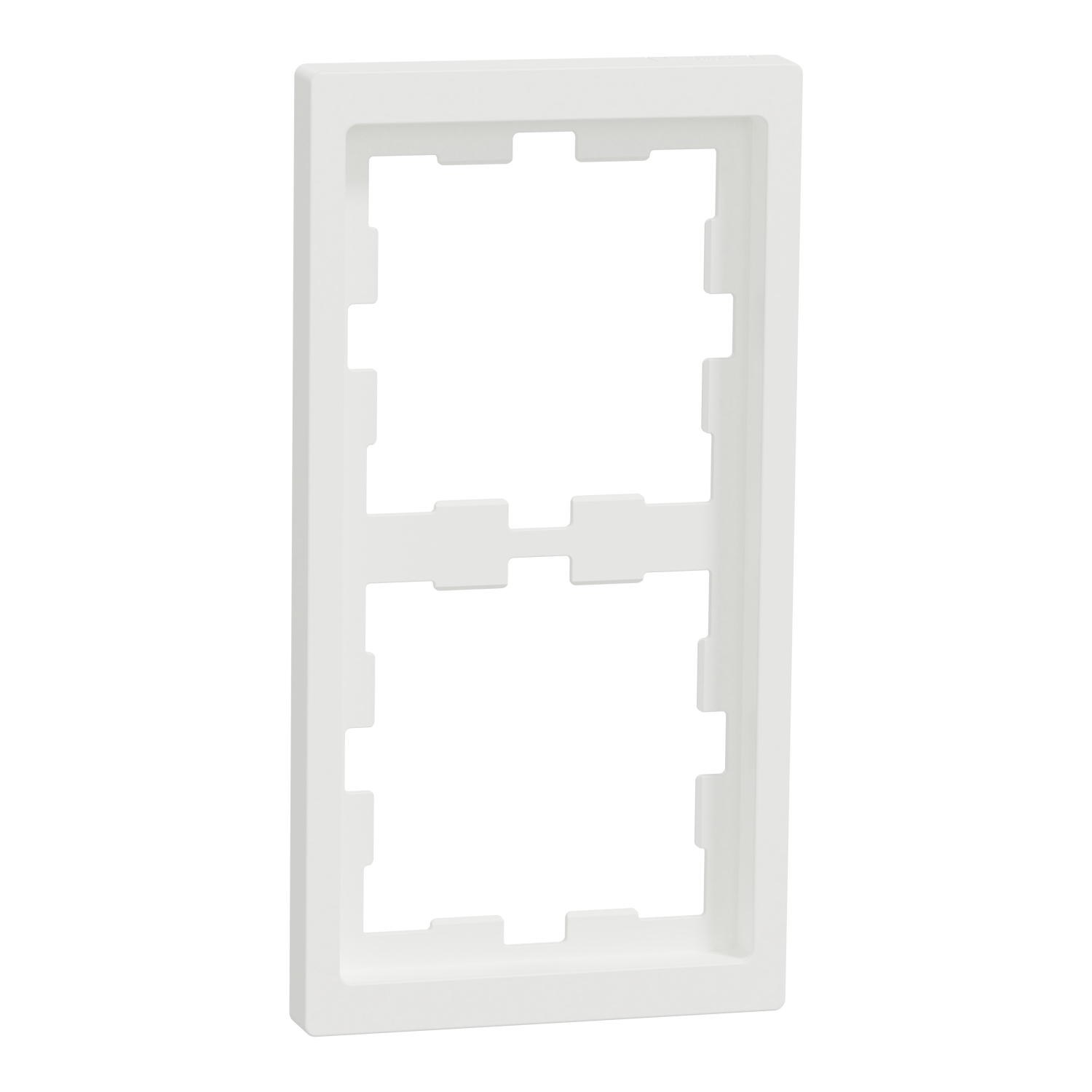 Декоративна рамка 2x цвят Бял мат System D-Life - SCHNEIDER ELECTRIC Merten System M MTN4020-6537