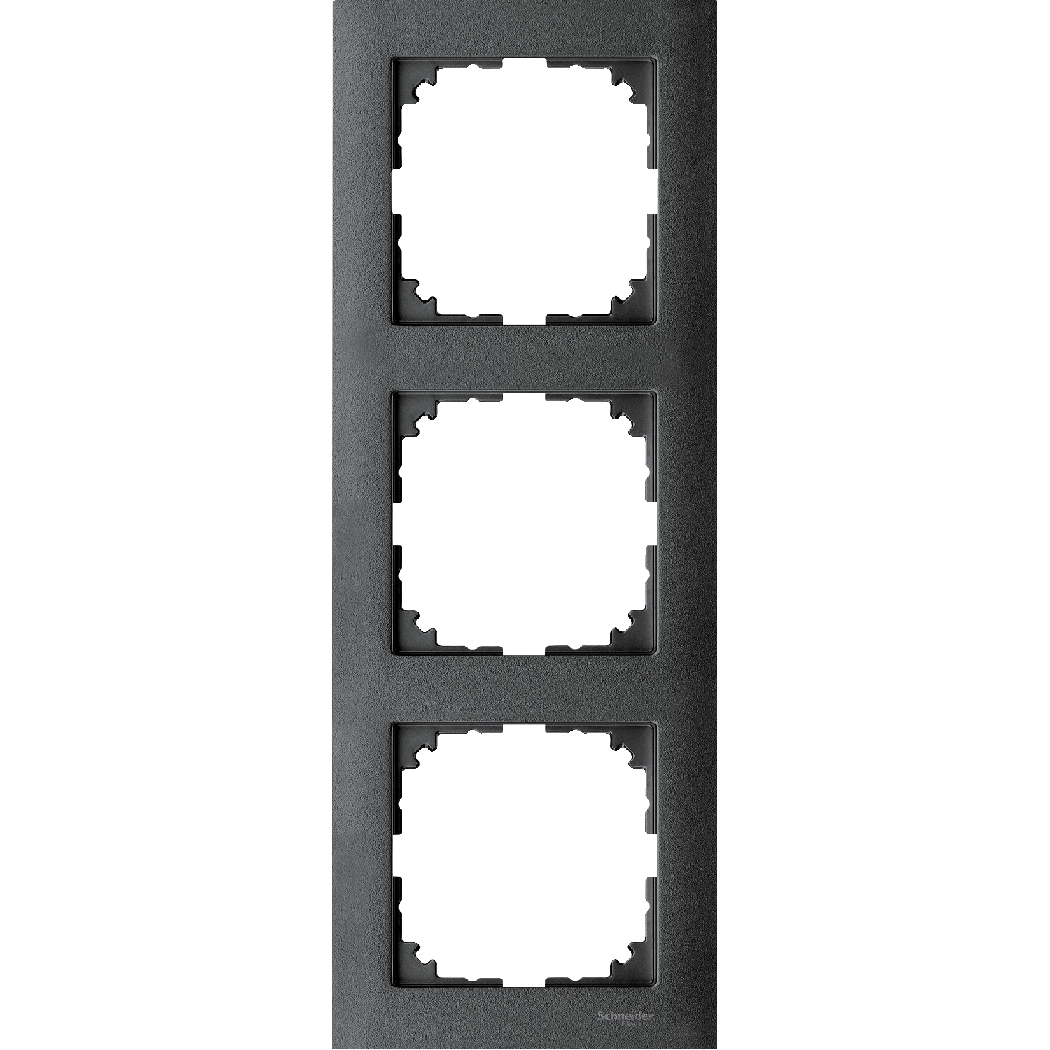 Декоративна рамка 3x цвят Антрацит System M-Pure - SCHNEIDER ELECTRIC Merten System M MTN4030-3614