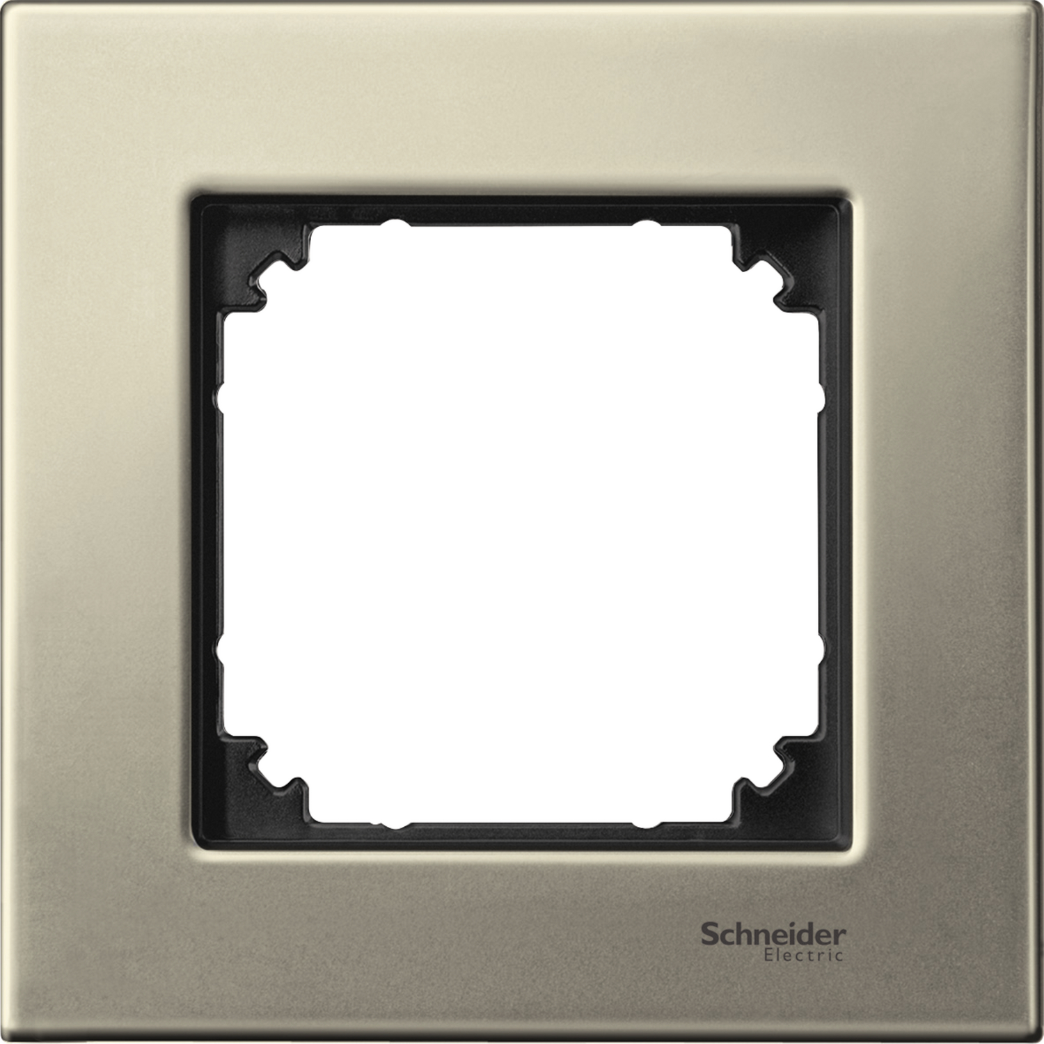 Декоративна рамка 1x цвят титан метал System M-Elegance Metal - SCHNEIDER ELECTRIC Merten System M MTN403105