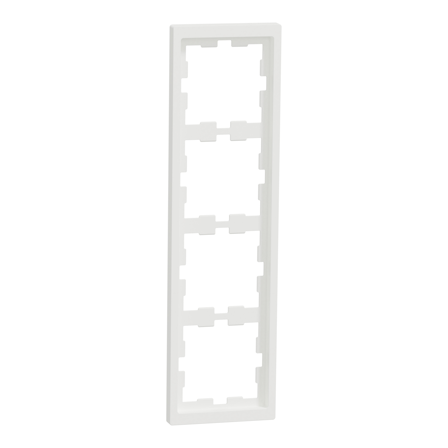 Декоративна рамка 4x цвят Бял мат System D-Life - SCHNEIDER ELECTRIC Merten System Design MTN4040-6537