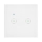 Wi-Fi touch switch 2 circles, White - TUYA Smart home OR-SH-17201/W