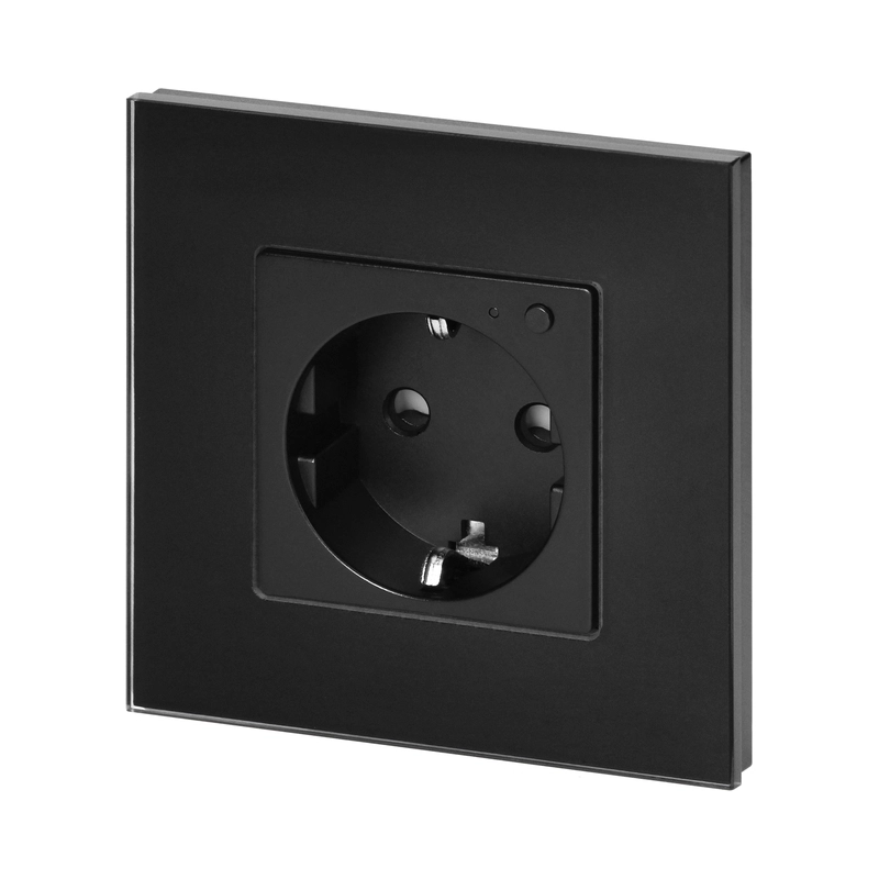 Wi-Fi контакт Шуко, Черен - TUYA Smart home OR-SH-17205(GS)/B