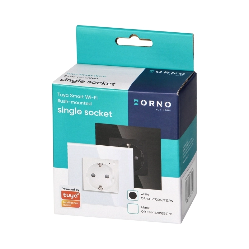 Wi-Fi контакт Шуко , Бял - TUYA Smart home OR-SH-17205(GS)/W