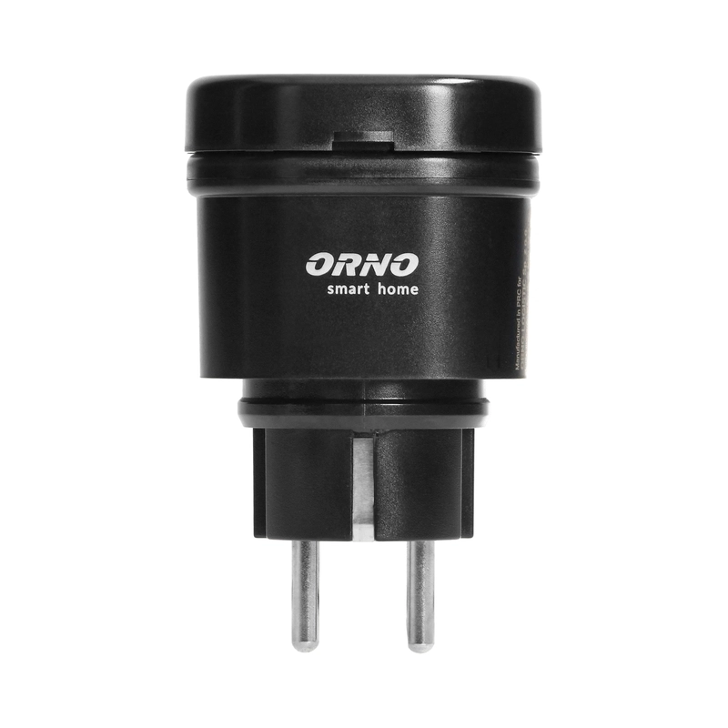 Контакт Шуко IP44, ORNO, С радио приемник, Черен - ORNO Smart home OR-SH-1733(GS)