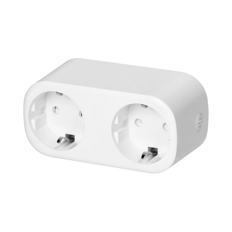 Wi-Fi двоен контакт, Шуко, Бял - TUYA Smart home OR-SH-17510(GS)/W