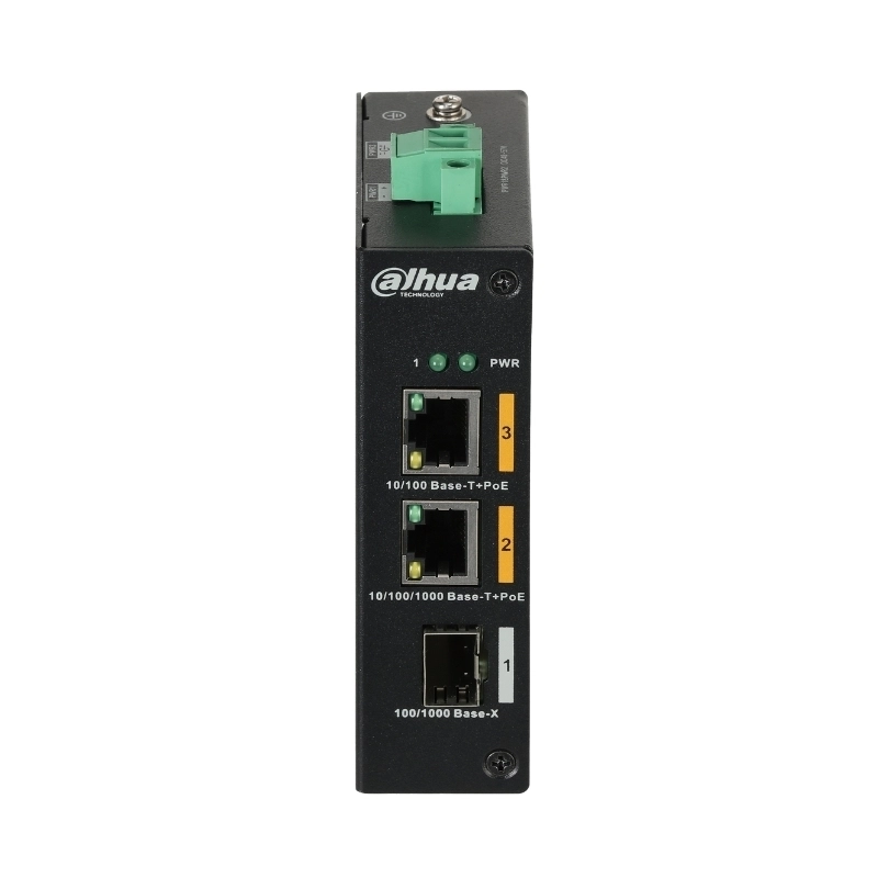 3-портов гигабитов PoE мрежов комутатор неуправляем - DAHUA PFS3103-1GT1ET-60-V2