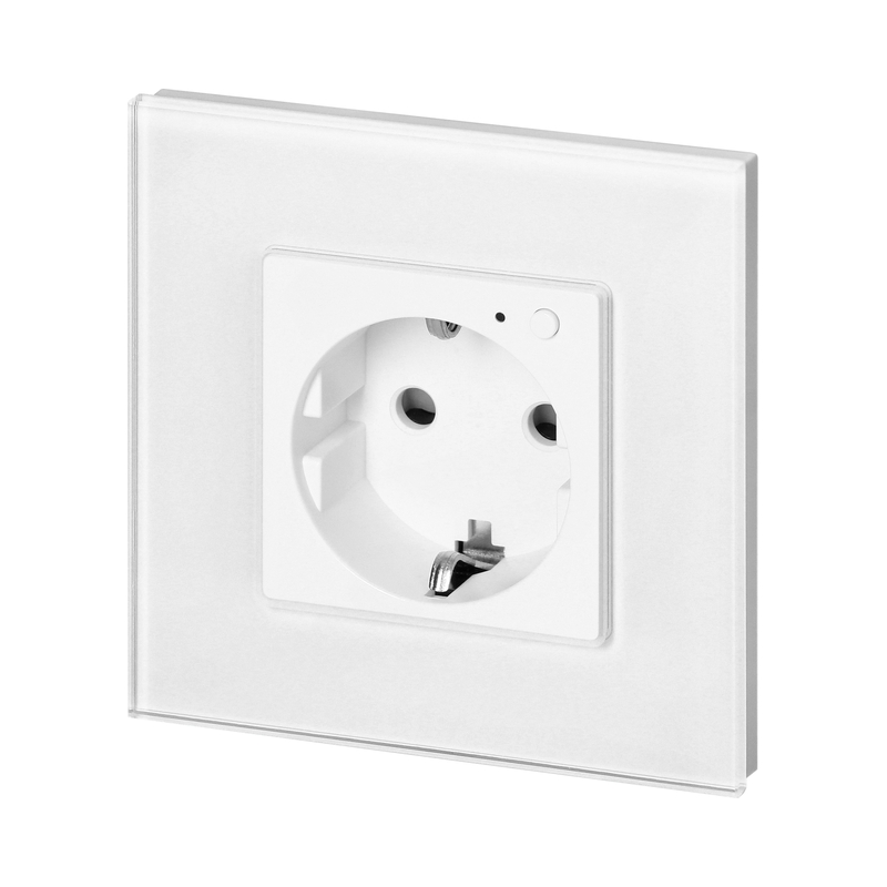 Wi-Fi контакт Шуко , Бял - TUYA Smart home OR-SH-17205(GS)/W