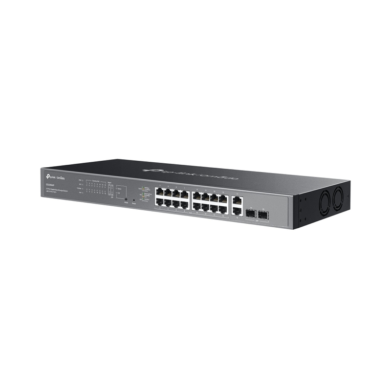 20-Port Gigabit Easy Managed Switch with 16-Port PoE+ Omada by TP-Link ES220GMP