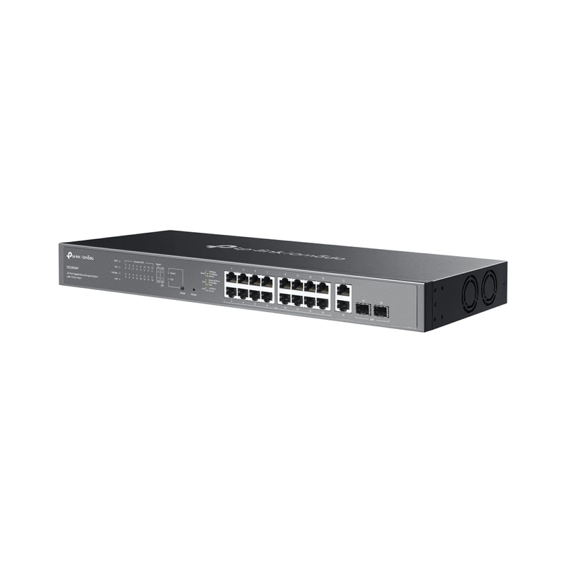 20-Port Gigabit Easy Managed Switch with 16-Port PoE+ Omada by TP-Link ES220GMP