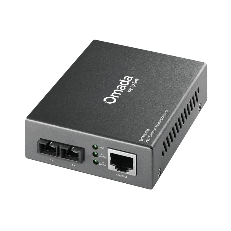 10/100Mbps Multi-Mode Media Converter (2km) - Omada by TP-Link MC100CM