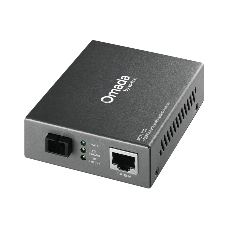 10/100Mbps WDM Media Converter - Omada by TP-Link MC111CS