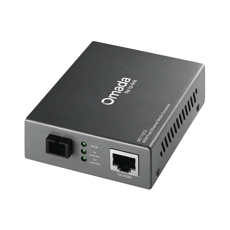 10/100Mbps WDM Media Converter - Omada by TP-Link MC112CS