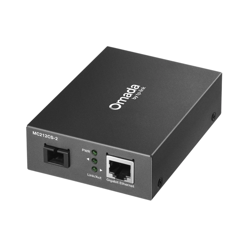 Gigabit WDM Media Converter - Omada by TP-Link MC212CS-2