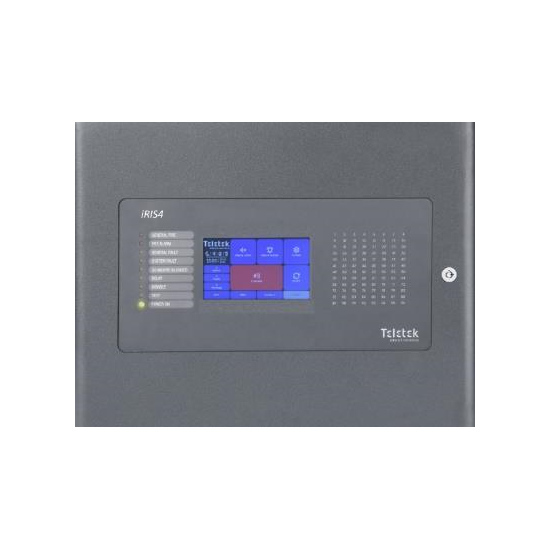 Адресируема пожароизвестителна централа, 1 - 4 кръга - Teletek Electronics iRIS4