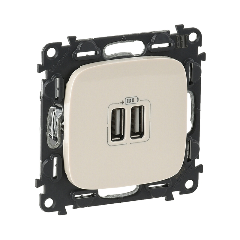 Контакт 2XUSB 1500mA 5V Крем - Legrand Valena Allure 754996