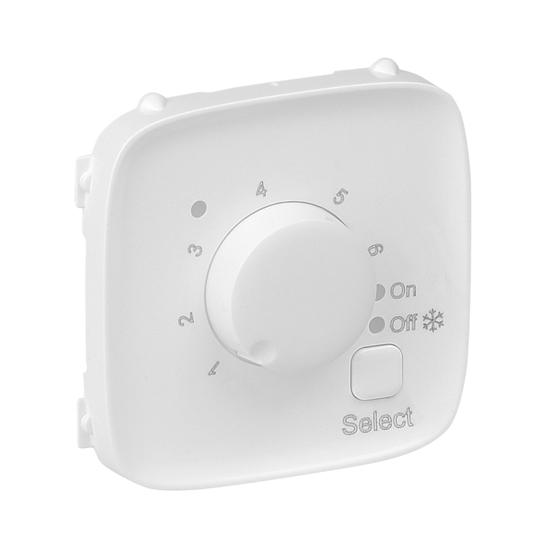 Плочка за термостат подово отопление Бял - Legrand Valena Allure 755325