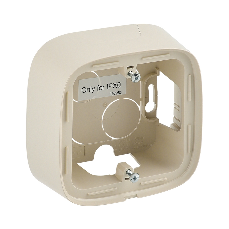 Конзола 1x открит монтаж Крем - Legrand Valena Allure 755561