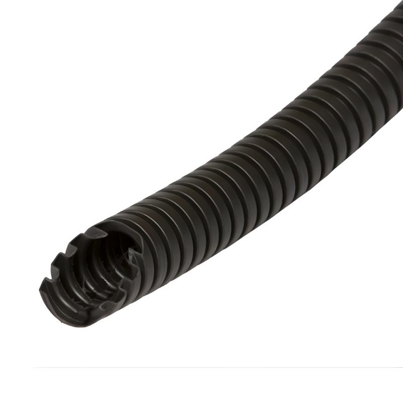 Гофрирана тръба Domo ECO Ф25 750N UV черна - Courbi CR31-21102-025