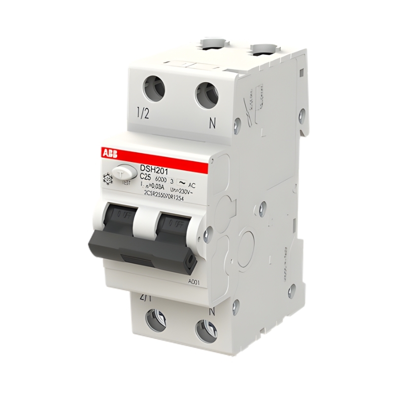 DSH201 Комбинирана ДТЗ 1p+N C25 AC30mA - ABB 2CSR255070R1254