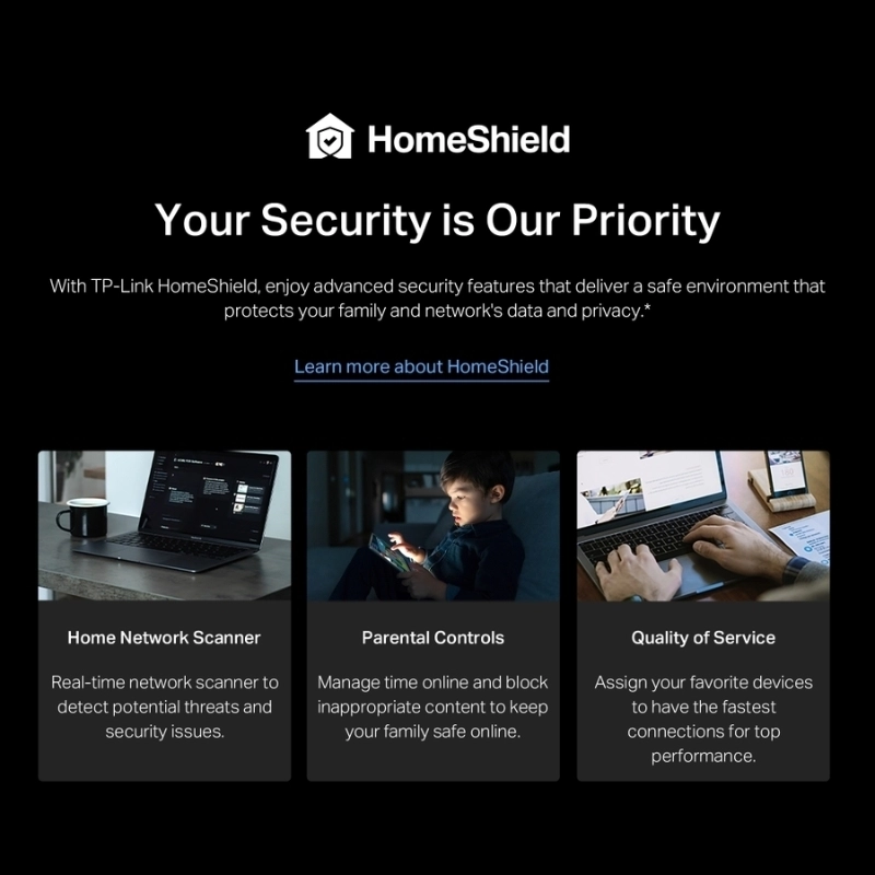 BE3600 Dual-Band Wi-Fi 7 Router TP-Link Archer BE220