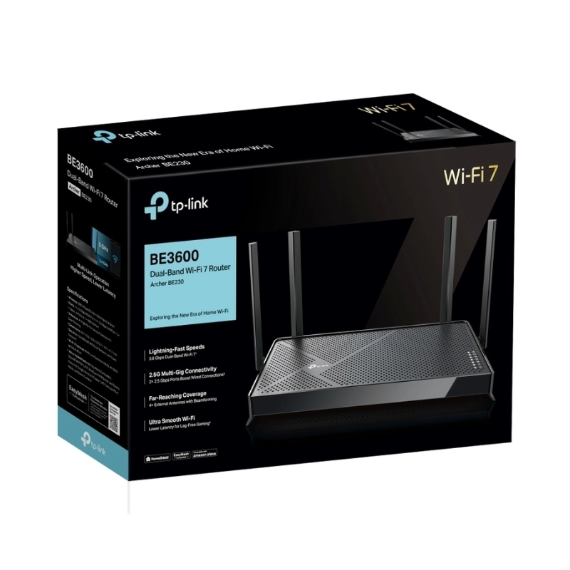 BE3600 Dual-Band Wi-Fi 7 Router TP-Link Archer BE230