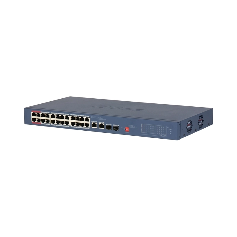 26-Port Cloud Managed Desktop Gigabit Switch with 24-Port PoE - DAHUA CS4226-24ET-375