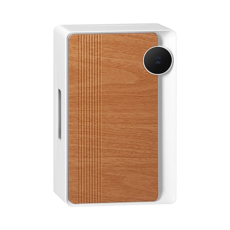 Звънец STRATIS AC 230V 80dB Bim-Bam Бял с дъб двутонен - ORNO STRATIS AC OR-DP-MR-176/W-O