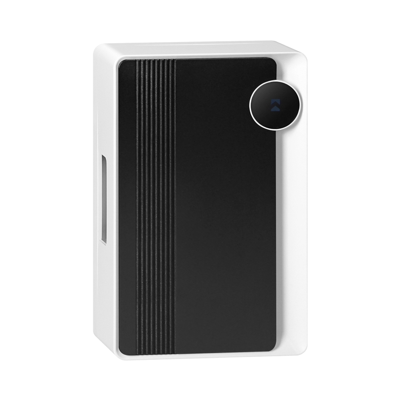 Звънец STRATIS AC 230V 80dB Bim-Bam Черен с бяло двутонен - ORNO STRATIS AC OR-DP-MR-176/W-B