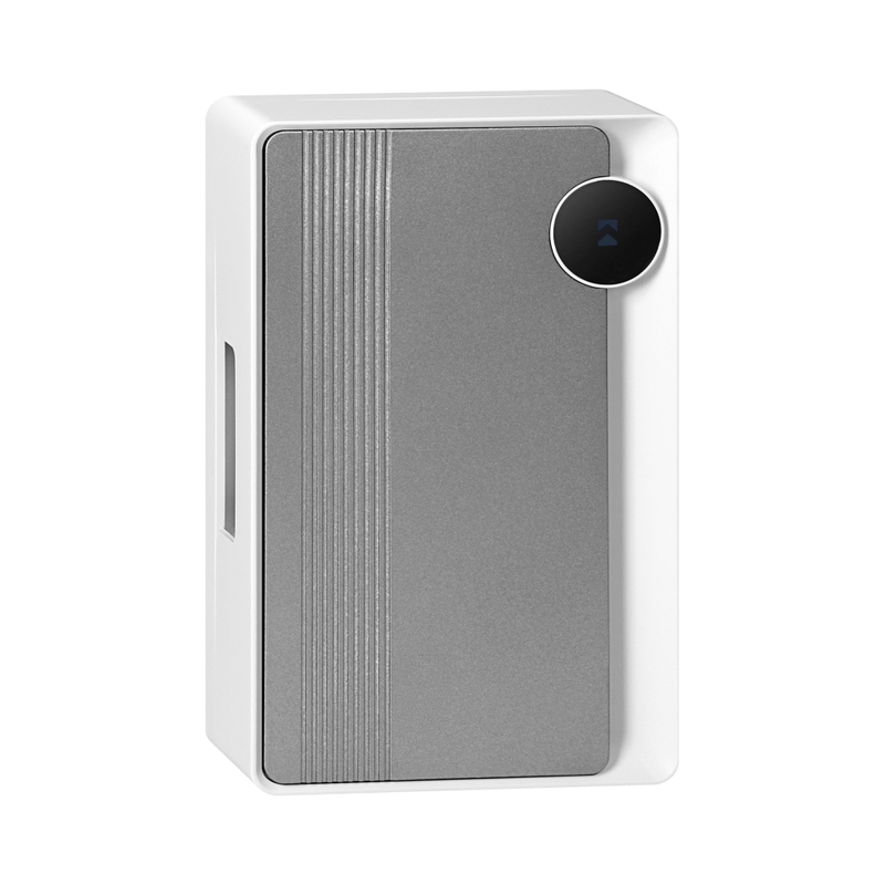 Звънец STRATIS AC 230V 80dB Bim-Bam Бял с графит двутонен - ORNO STRATIS AC OR-DP-MR-176/W-GR