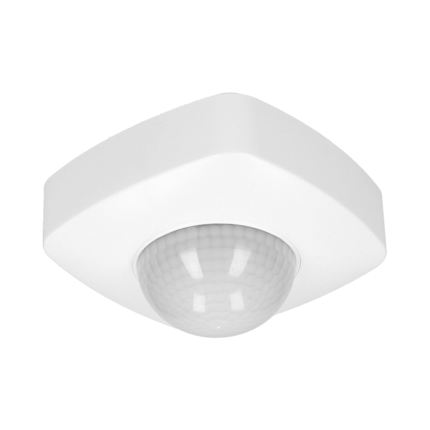 Детектор PIR за присъствие открито на таван 360° Ф20m 2000W IP65 LED 500W Бял - ORNO OR-CR-255