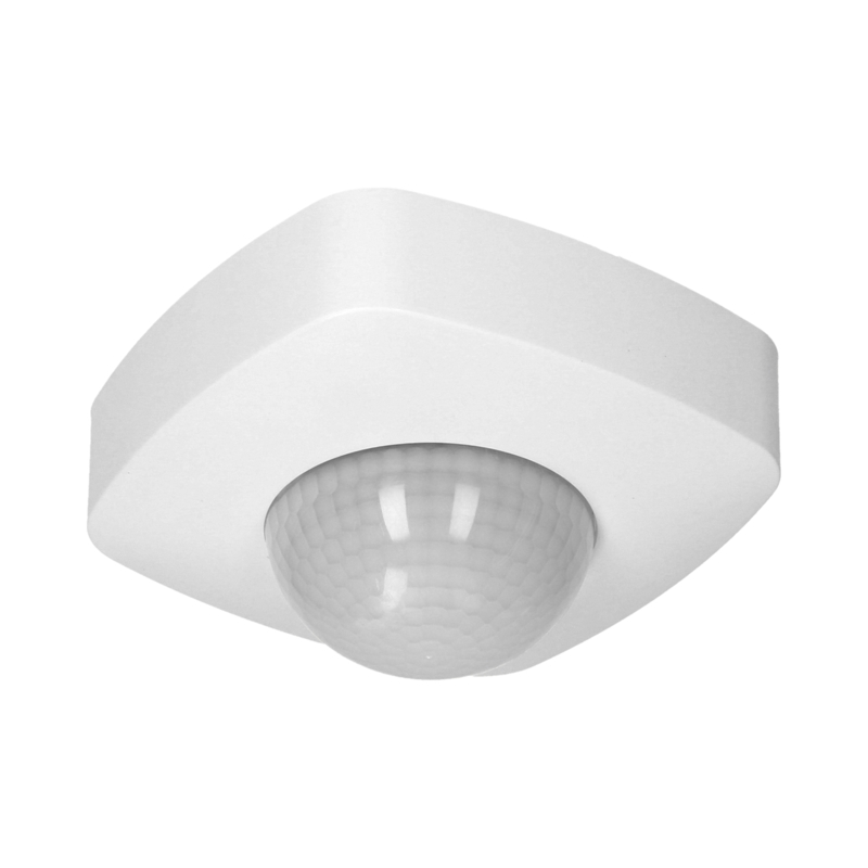 Детектор PIR за присъствие открито на таван 360° Ф20 m 2000W IP20 LED 500W Бял - ORNO OR-CR-224