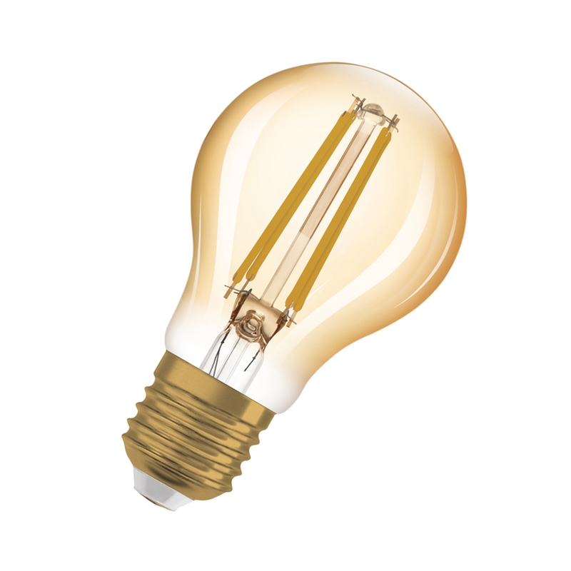 LED Vintage лампа 7,5W 2500K Ra>80 E27, златиста, недимируема - LEDVANCE LED Vingage