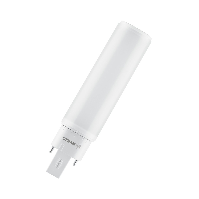 LED лампа тип DULUX D 6W 600lm 3000K цокъл G24D-1 Ra>80 220-240V недимируема - LEDVANCE OSRAM DULUX LED D EM & AC MAINS