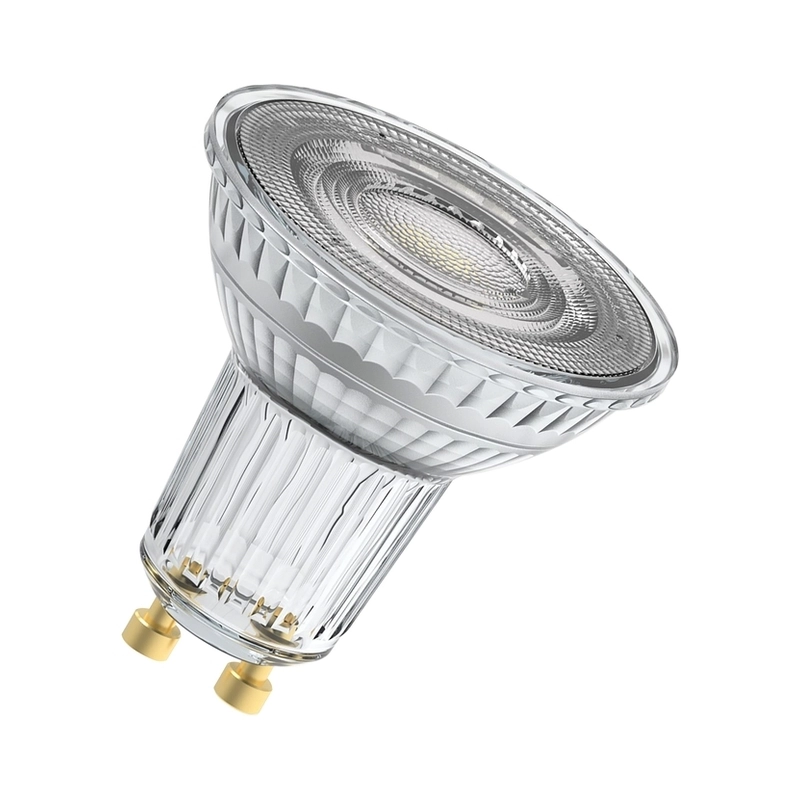 LED лампа, рефлекторна Тип PAR16 9,6W 750lm 3000K 220V GU10 Ra>80 36°  недим. - LEDVANCE PAR16 GU10