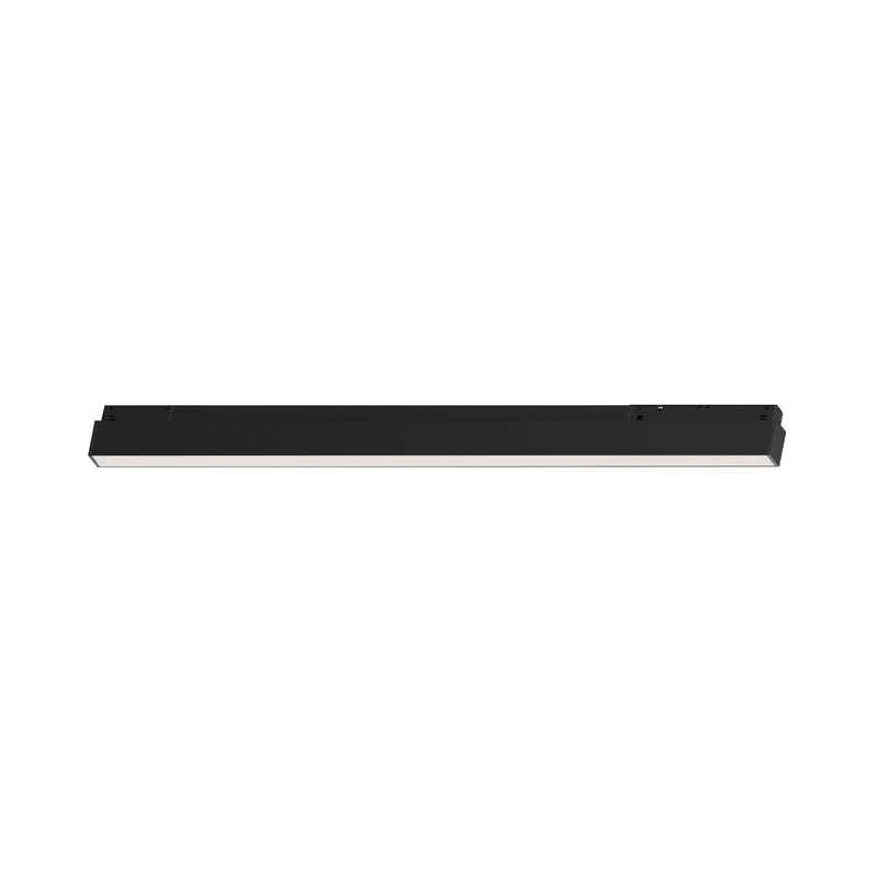 Линеен LED осветител за магнитна шина 48V. Slim. DALI. 3000K. 2.282lm. 18W. CRI>90. 60cm. IP20. черен - VK LED VK/04600/TR/DA/60/B/W EIVA 71164-060776