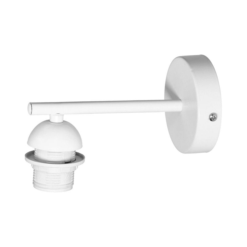 Decorative wall light ROLLO, max. 1x60W, white - Orno AD-LD-6341WE27T