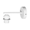 Decorative wall light ROLLO, max. 1x60W, white - Orno AD-LD-6341WE27T