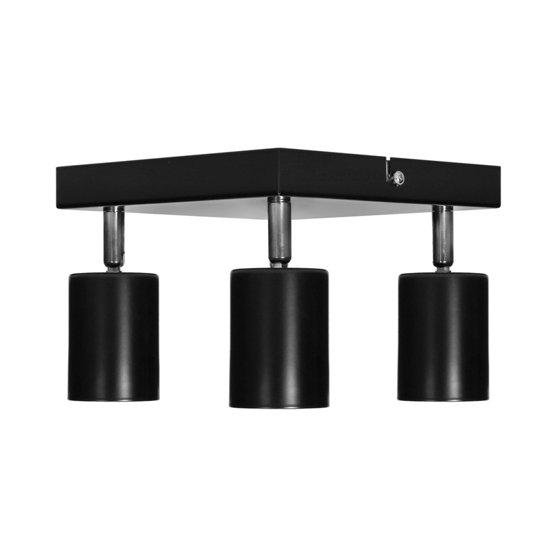 Ceiling and wall light DOA SP 4, GU10, max. 4x50W, IP20, black - Orno AD-OP-6348BGU10