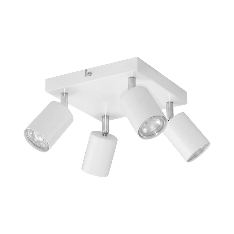 Ceiling and wall light DOA SP 4, GU10, max. 4x50W, IP20, white - Orno AD-OP-6348WGU10