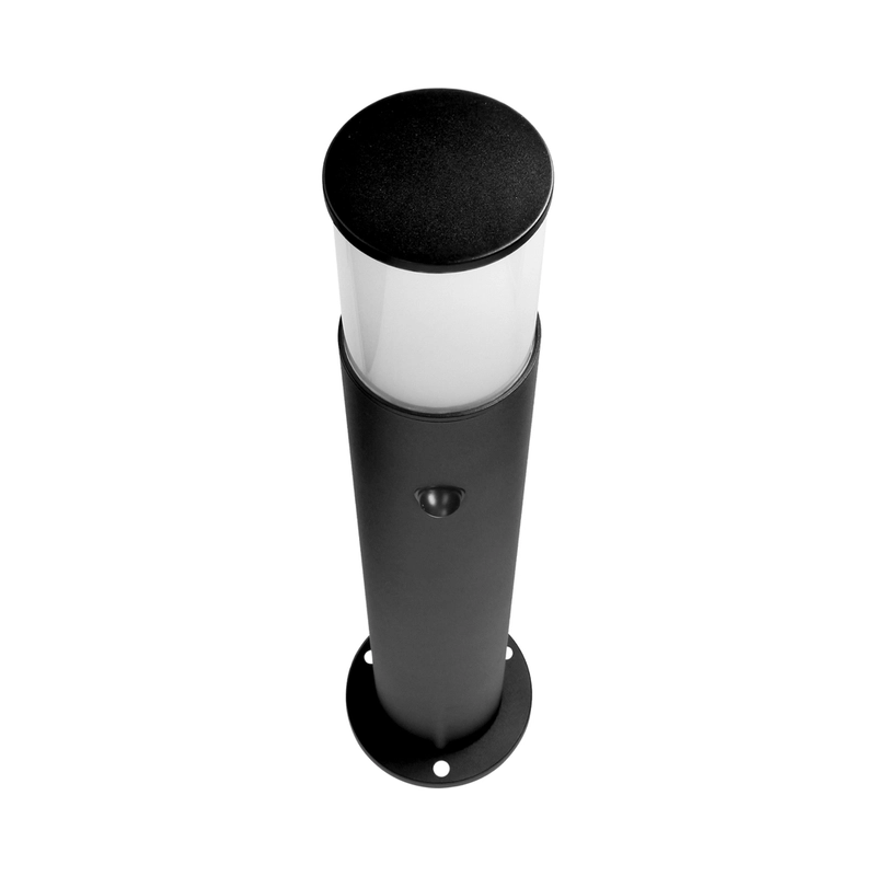 Garden light DALIA bollard E27, max 15W, with PIR, 80cm, IP54, black - Orno AD-OP-6568BE27SMR