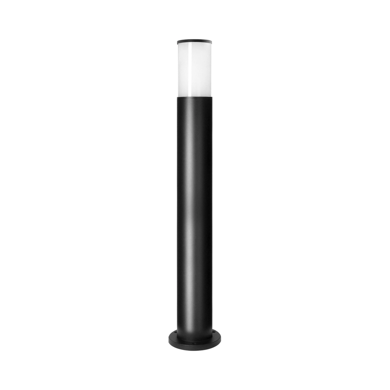 Garden light DALIA bollard, E27 max 15W, 80cm, IP54, black - Orno AD-OP-6568BE27SM