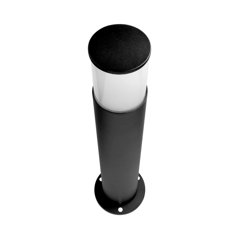 Garden light DALIA bollard, E27 max 15W, 80cm, IP54, black - Orno AD-OP-6568BE27SM