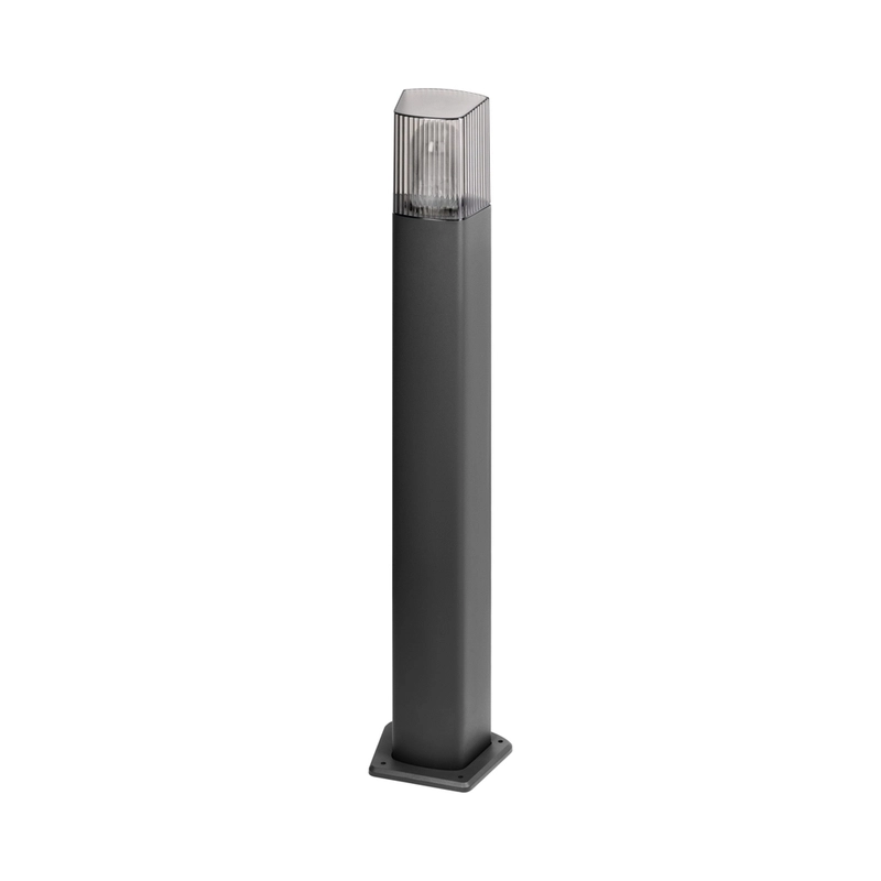 Garden light PEONIA Bollard, E27, max.15W, IP54, 75cm, black - Orno AD-OP-6582BE27PP