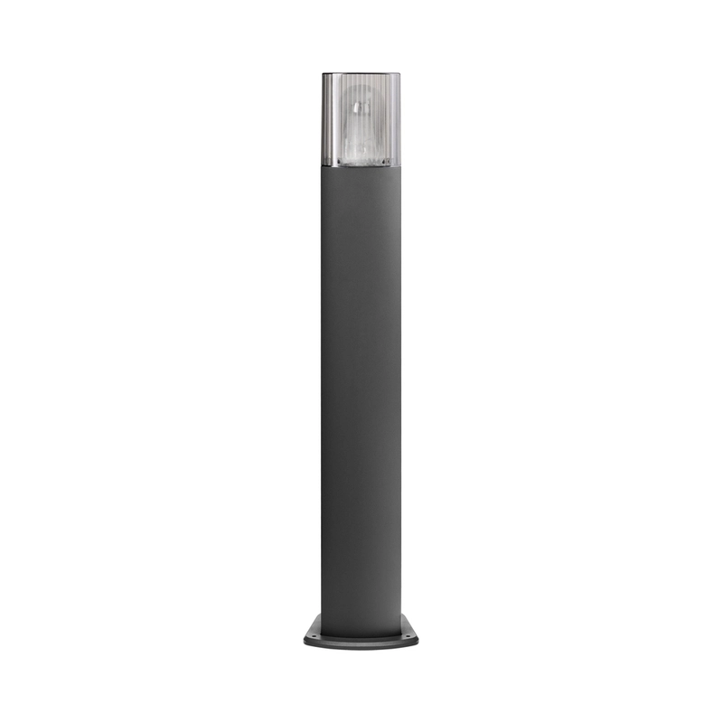 Garden light PEONIA Bollard, E27, max.15W, IP54, 75cm, black - Orno AD-OP-6582BE27PP