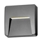 Wall lamp SLIGO LED 3W, Outdoor wall lamp, 240lm, IP65, 4000K, square, gray - Orno AD-OP-6609GL4