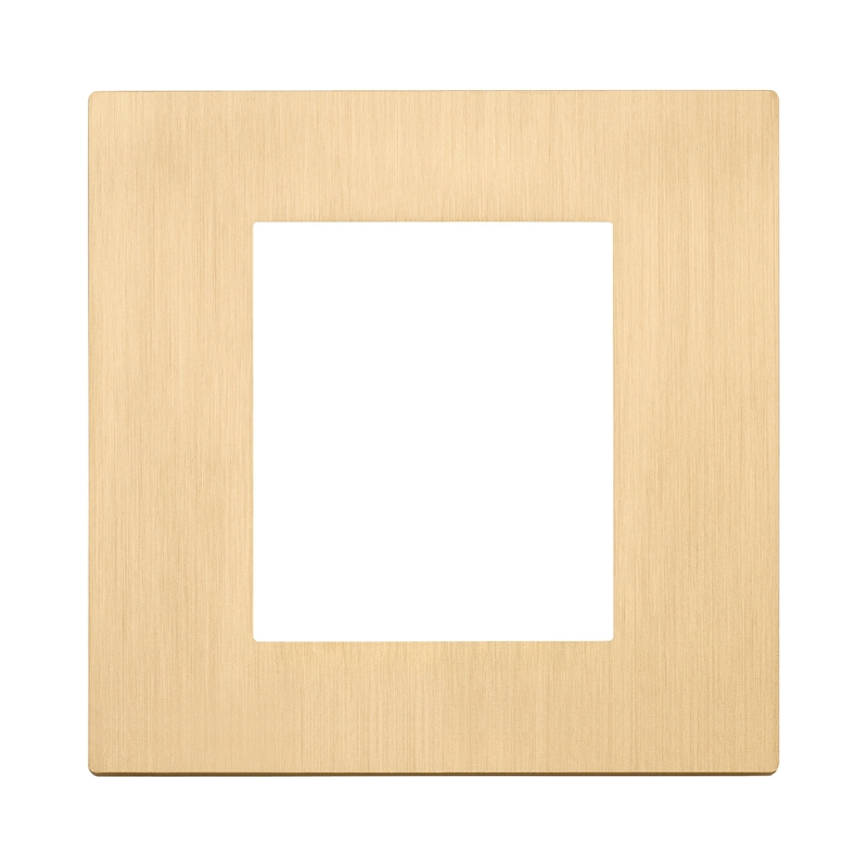 Декоративна рамка 2M Metal Brushed Gold - VIMAR LINEA 30642.70.01