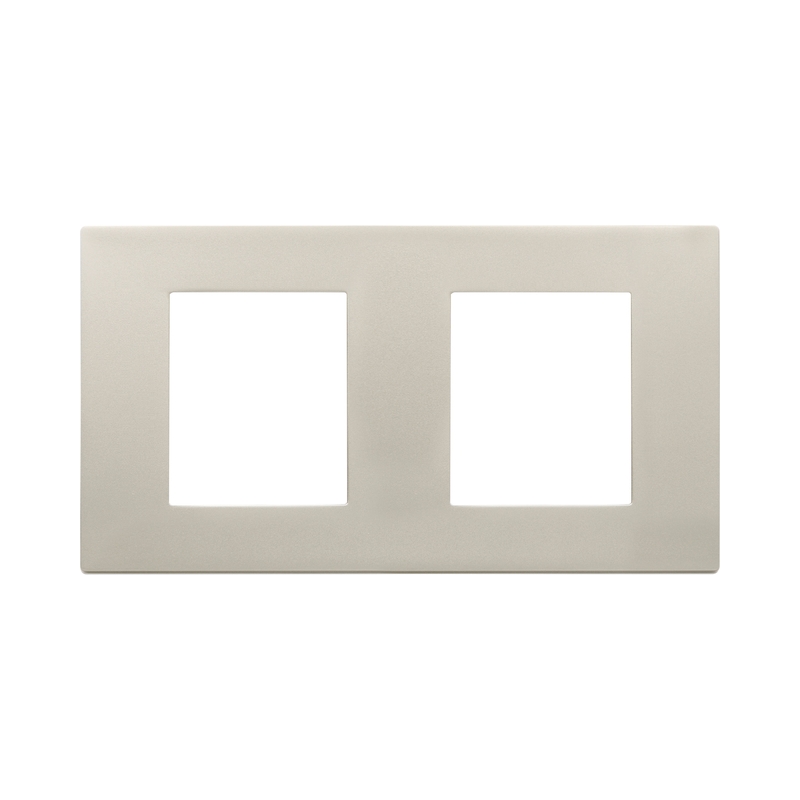 Декоративна рамка 2x2M Metal Titanium - VIMAR LINEA 30643.60