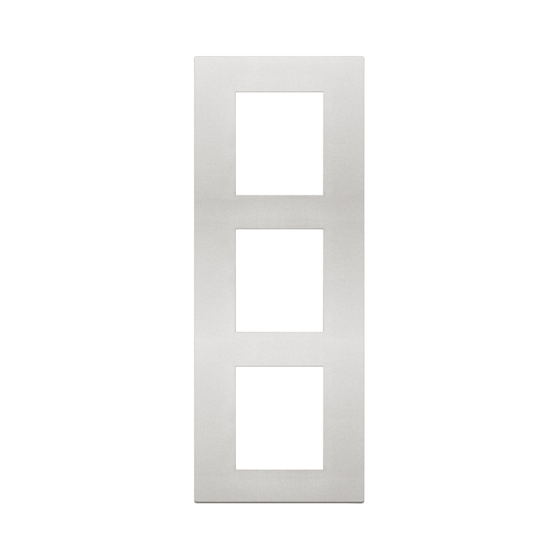 Декоративна рамка вертикална 2x2x2M Silver - VIMAR LINEA 30646.20