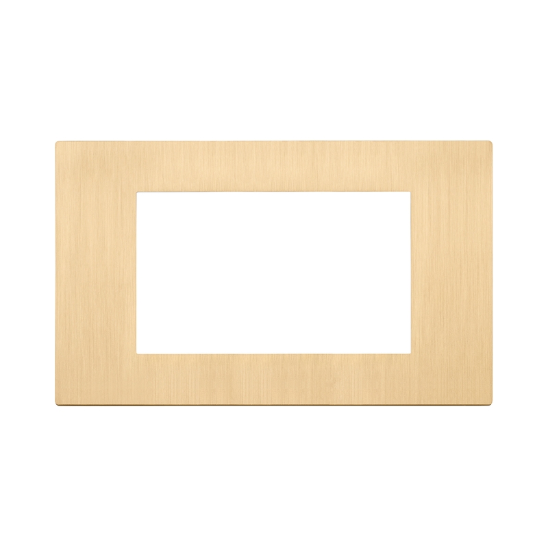 Декоративна рамка 4M Metal Brushed Gold - VIMAR LINEA 30654.70.01